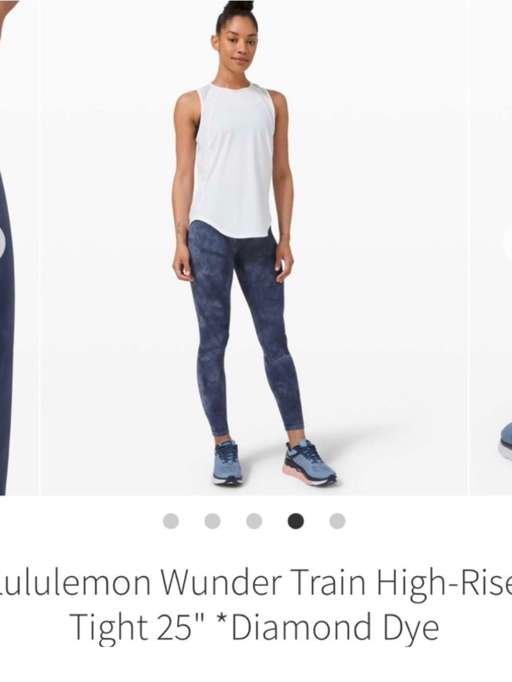 Lululemon Wunder Train High Rise Tight - 25 inch size 4